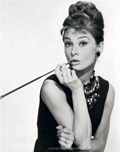 audrey hepburn breakfast at tiffany's.